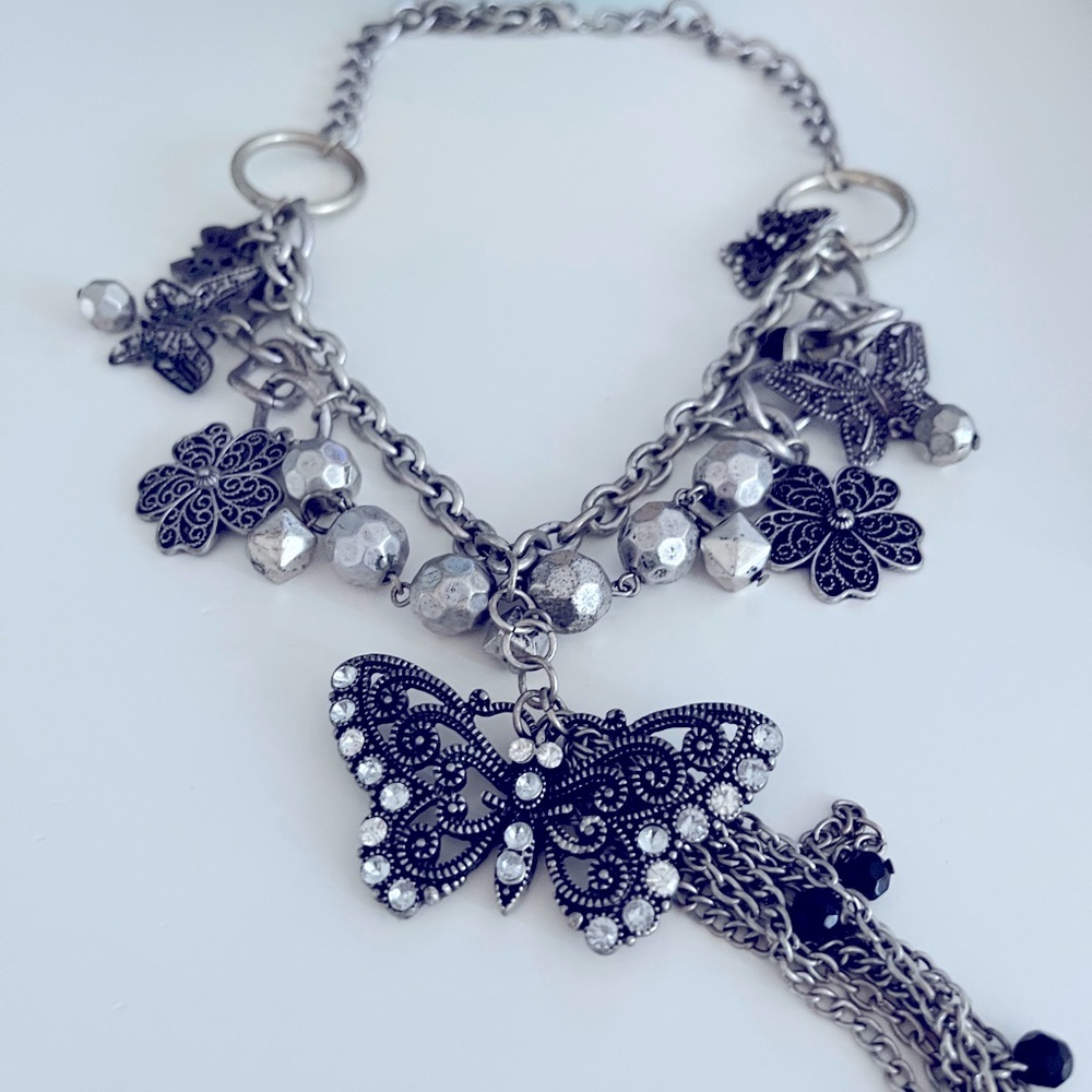 Costume Jewelry Butterfly Necklace! #17